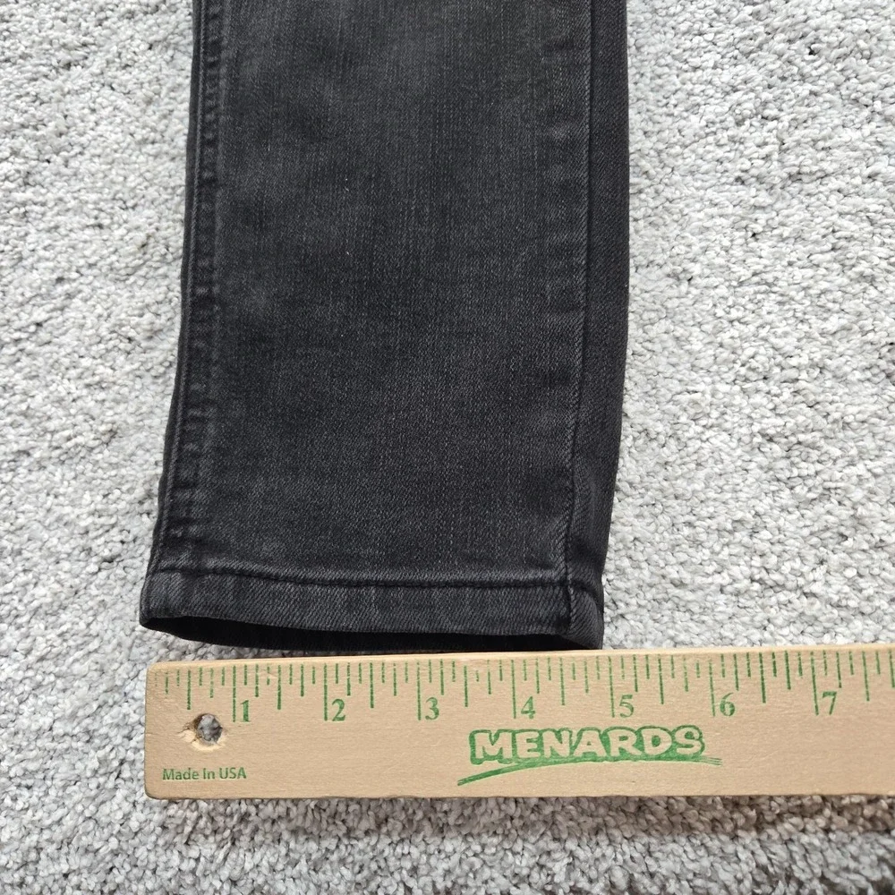 Young LA Jeans Mens 32x32 tailored slim black distressed‎